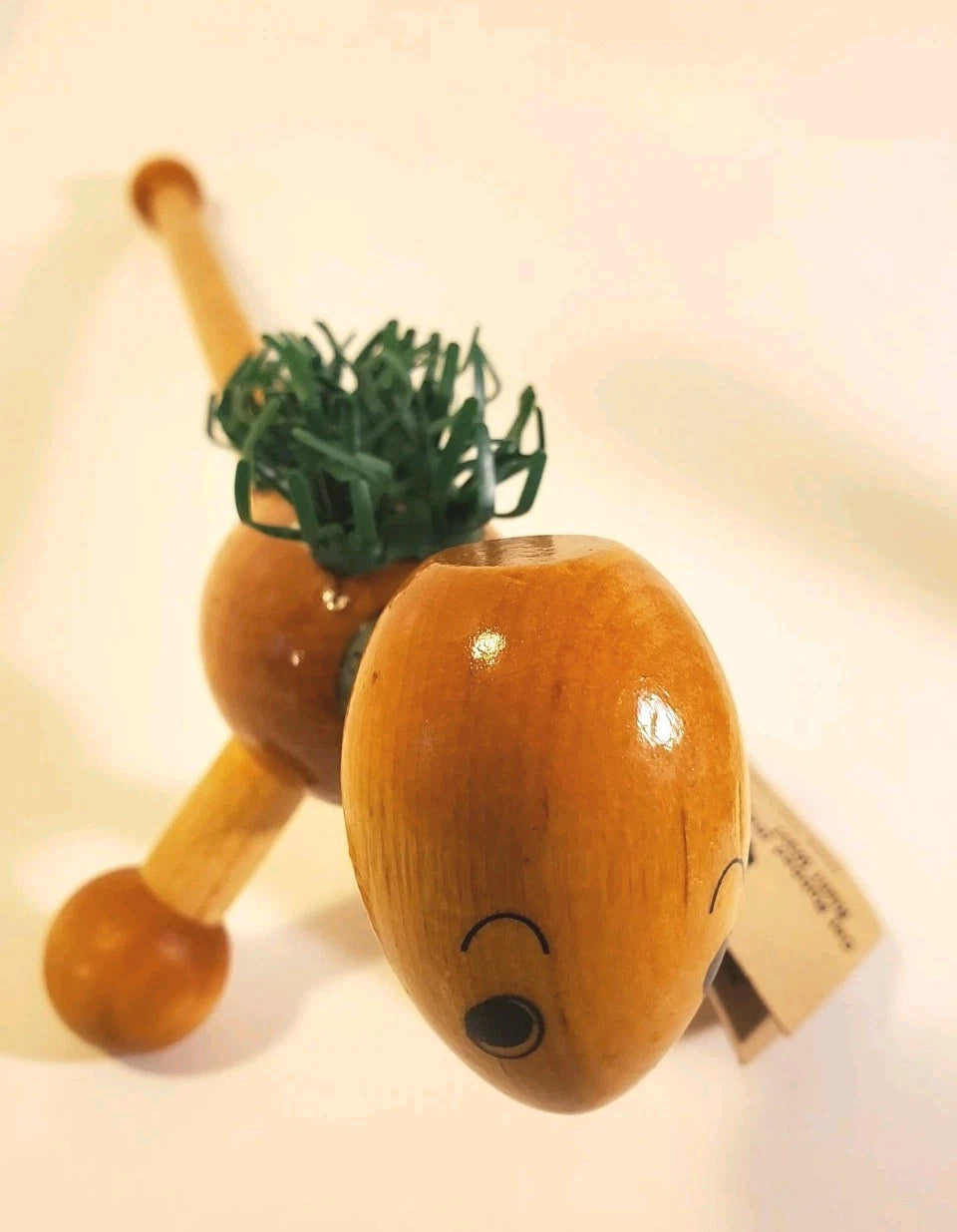 Back Scratcher & Massager 16" Wood Plastic Bristles Fun Healthy Back Tool