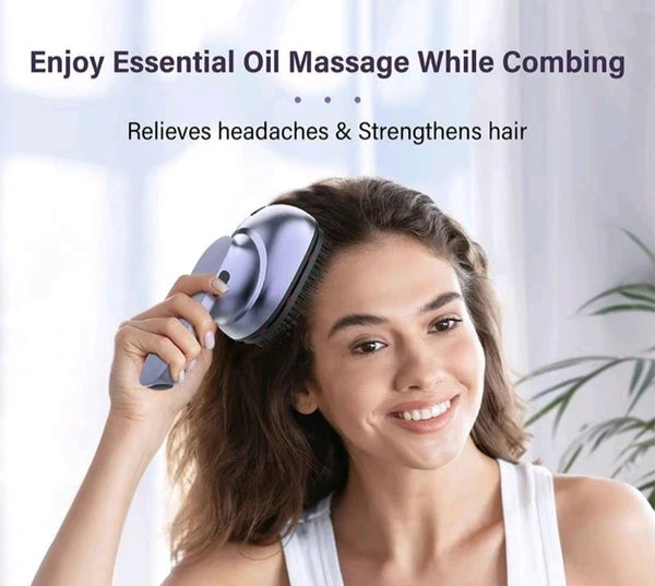 Electric Scalp Massager Head: Portable Scratcher Massager for Hair Growth,brush