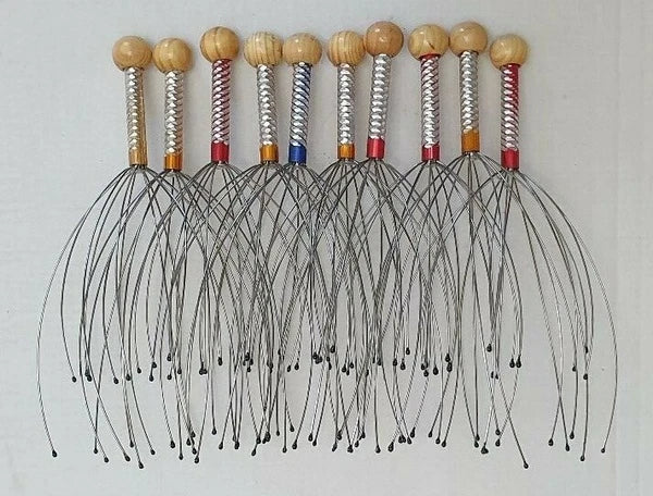 10 Scalp Head Scratcher Massager Stress Releif Therapy Back Christmas Gift Eid