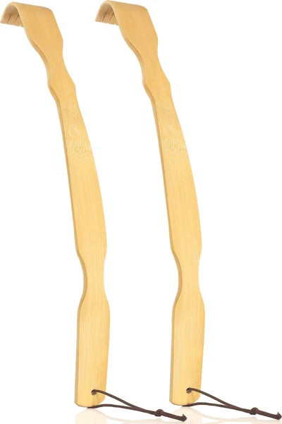 Back Scratcher for Men Women & Kids - 17'' Bamboo Scratchers with Long Handle...