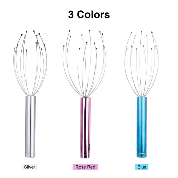 Electric Scalp Massager Portable Head Scratcher Massager Handheld Scratcher R8A7