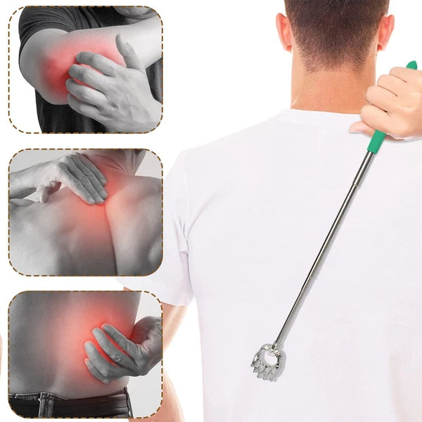 6 Pack Back Scratcher, Telescopic Back Massager for Men and Women