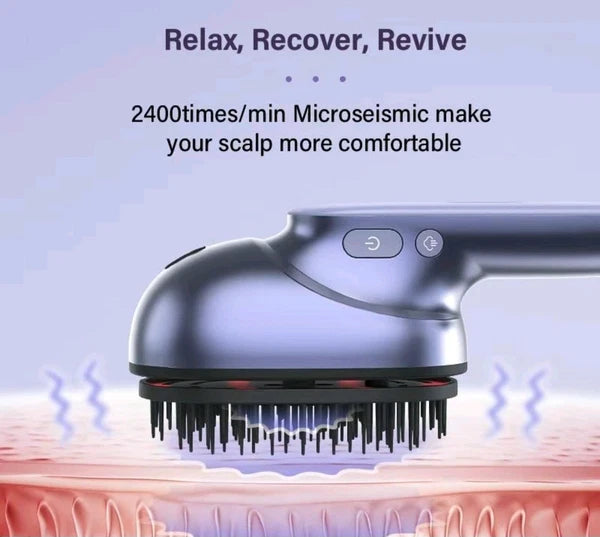 Electric Scalp Massager Head: Portable Scratcher Massager for Hair Growth,brush