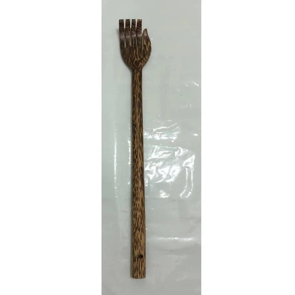 Back Scratcher Palm Wood Handmade stick Itchy Thai Body Massager wooden 40 cm