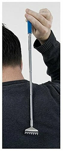 3 Pack Telescopic Back Scratcher – Extends 8" to 26.75", Compact & Lightweight