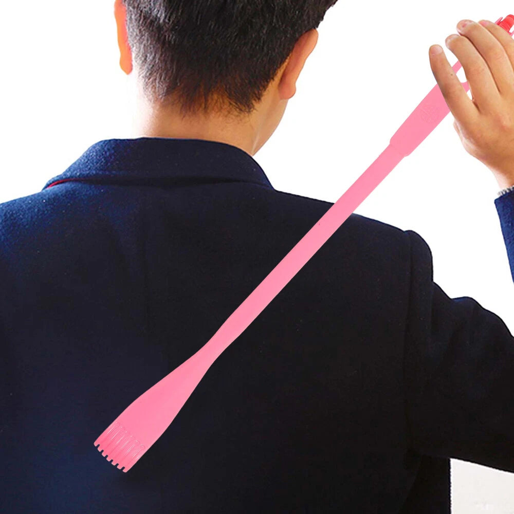 2 Pcs Itch Rake Massager Man Travel Telescopic Back Scratcher Hand Long