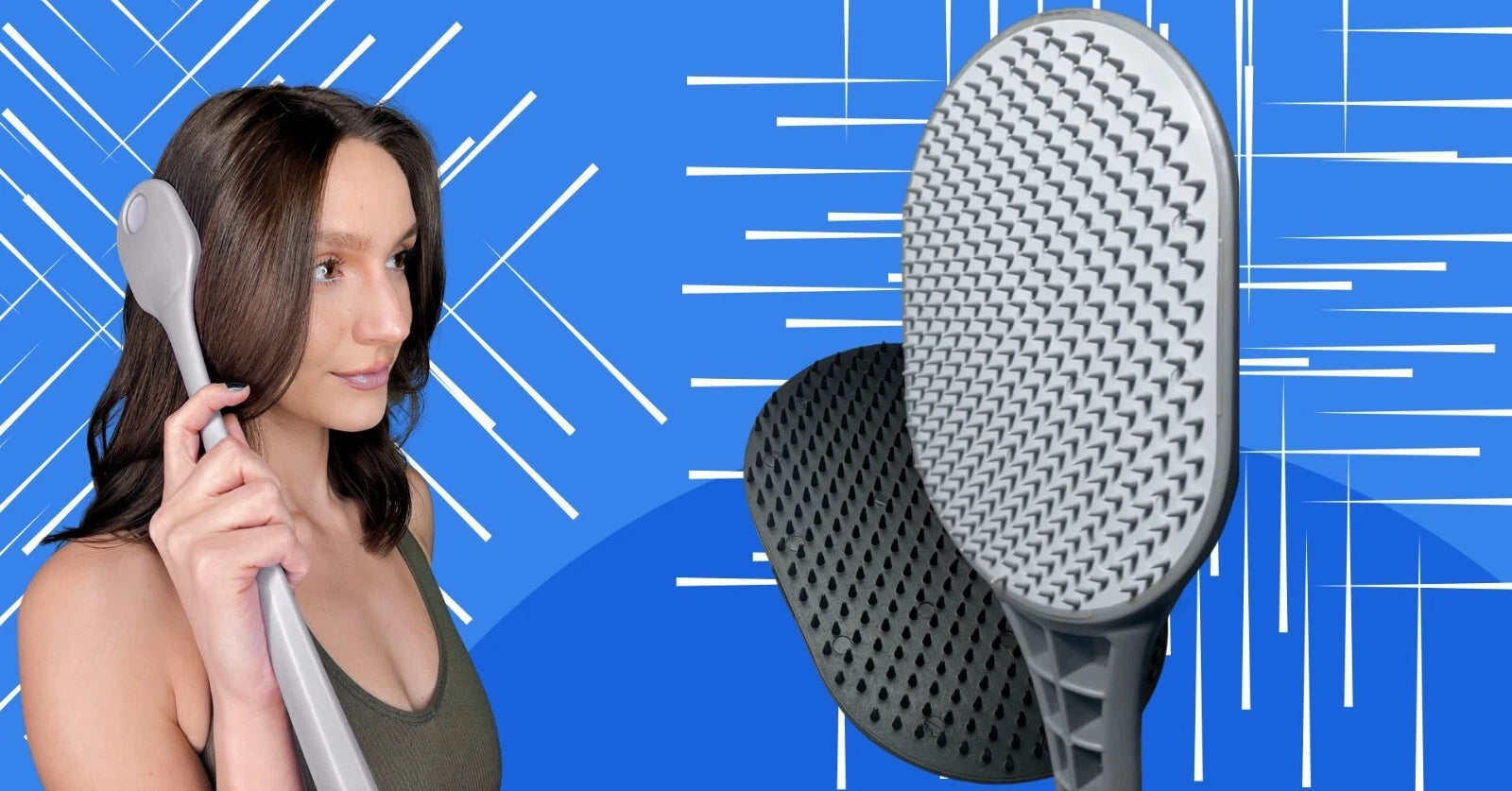 The Ultimate Back Scratcher, Scalp Massager, Back Massager, & Exfoliator