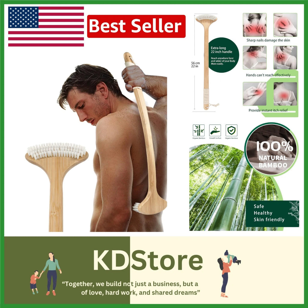 Ergonomic Back Scratcher with Cotton-Wrapped Handle, Perfect Gift for All
