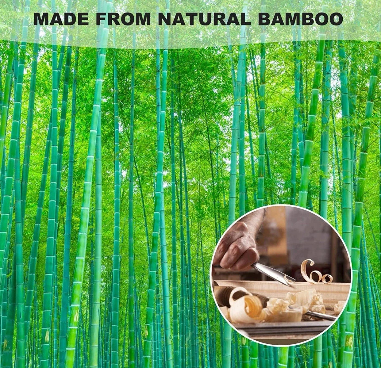 2 Pack Wooden Bamboo Back Scratcher, 19 Inch Long Handle 2 Pack,