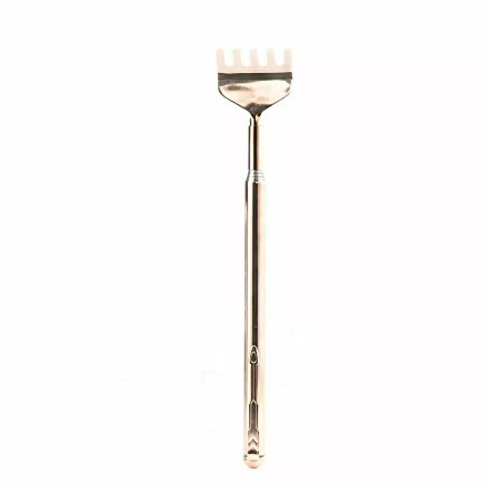 Kikkerland Extendable Copper Back Scratcher Telescopic Handle Portable Gift Idea