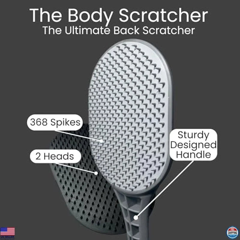 Ultimate Back Scratcher & Scalp Massager - Deep Soothing Itch Reliever