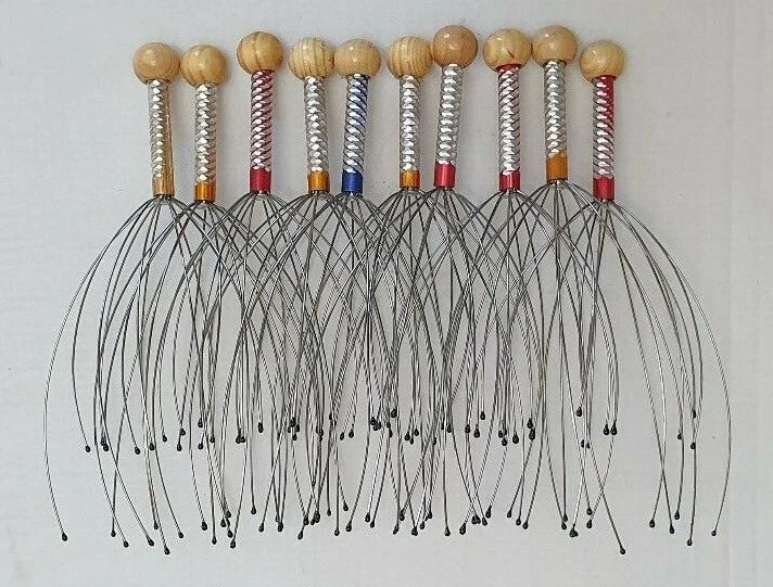 10 Scalp Head Scratcher Massager Stress Releif Therapy Back Christmas Gift Eid