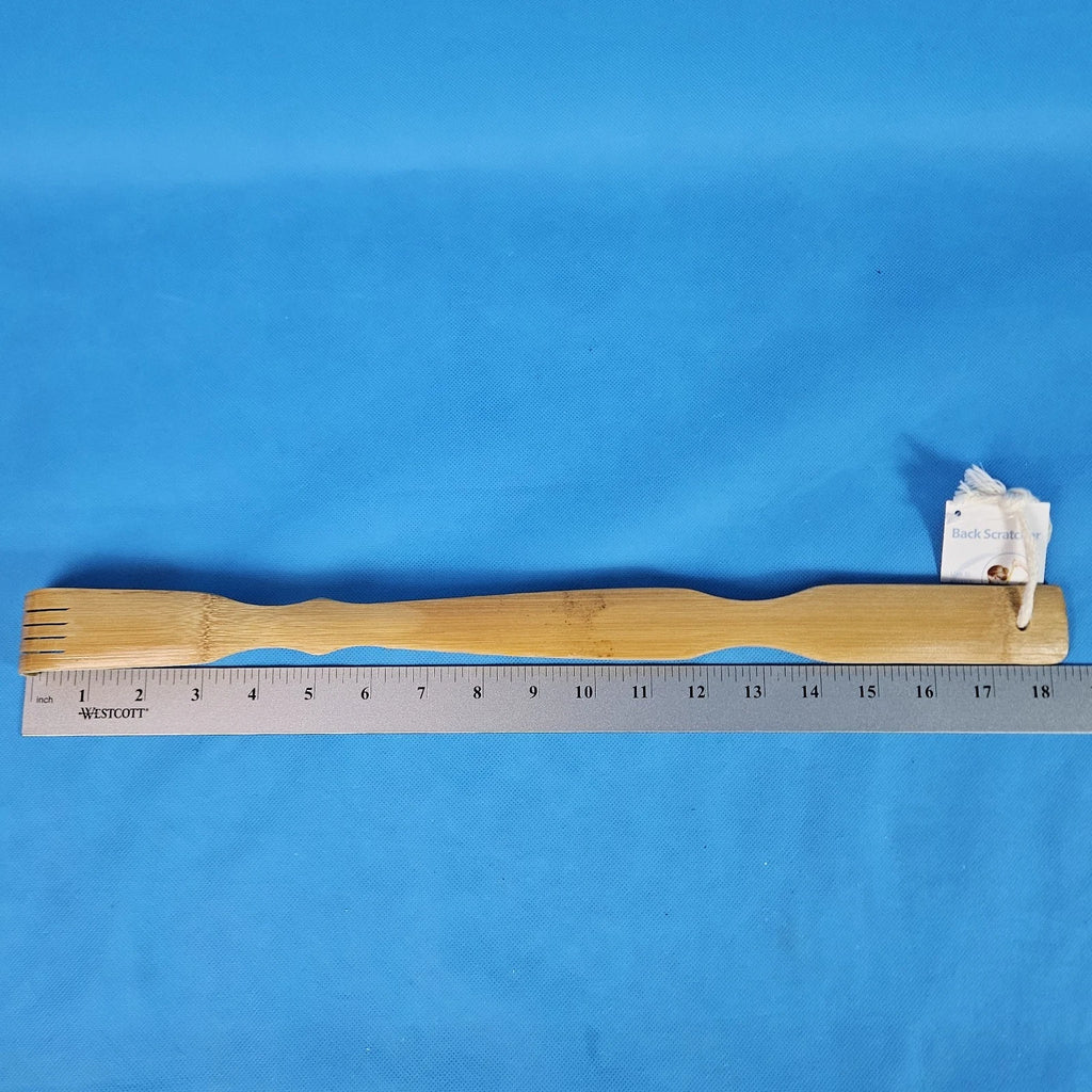 Massager Therapeutic Bamboo Back Scratcher ~  Wood 18 inch ~ Itch Relief