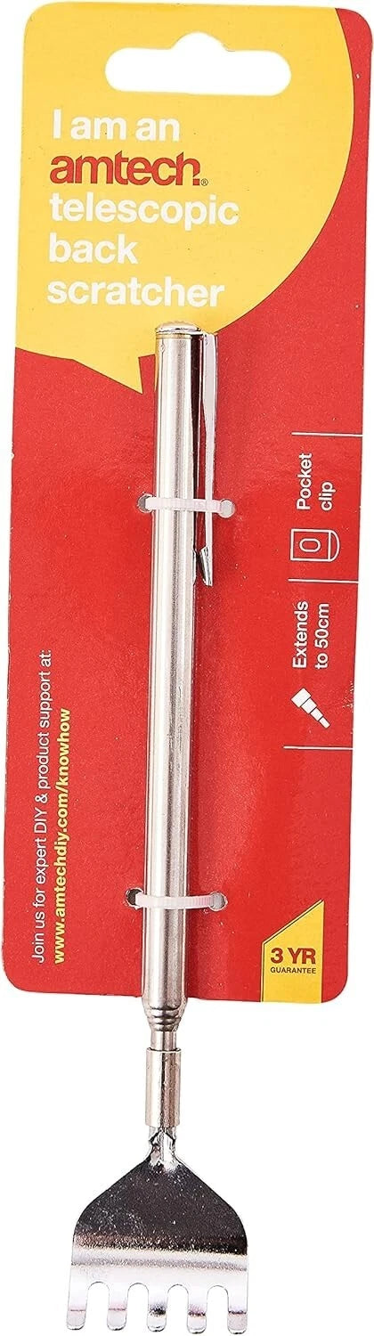 Back Scratcher Stainless Steel Telescopic Retractable  Massager Shipped from UK