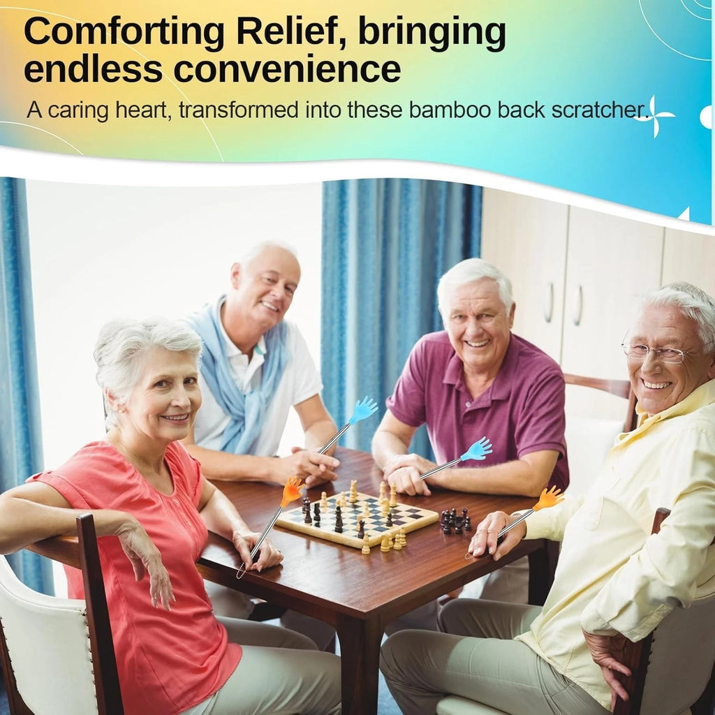 Comfortable Hand-Shaped Back Scratchers in Bulk - 100 Pcs for Itching Relief