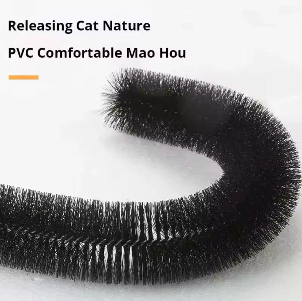 Cat Shedding Hair Remover Arch Self Groom Scratcher Toy Massaging With Scratcher