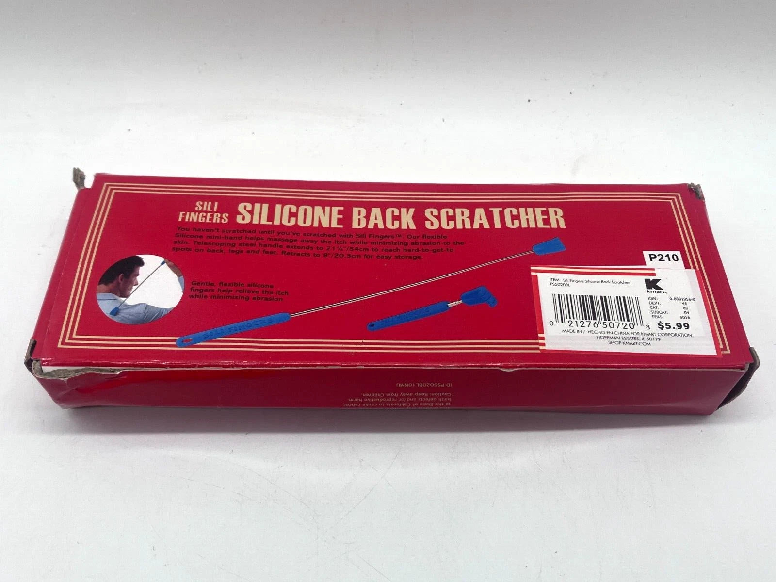 21" Telescopic Metal Extendable Back Scratcher Back Massager Gift