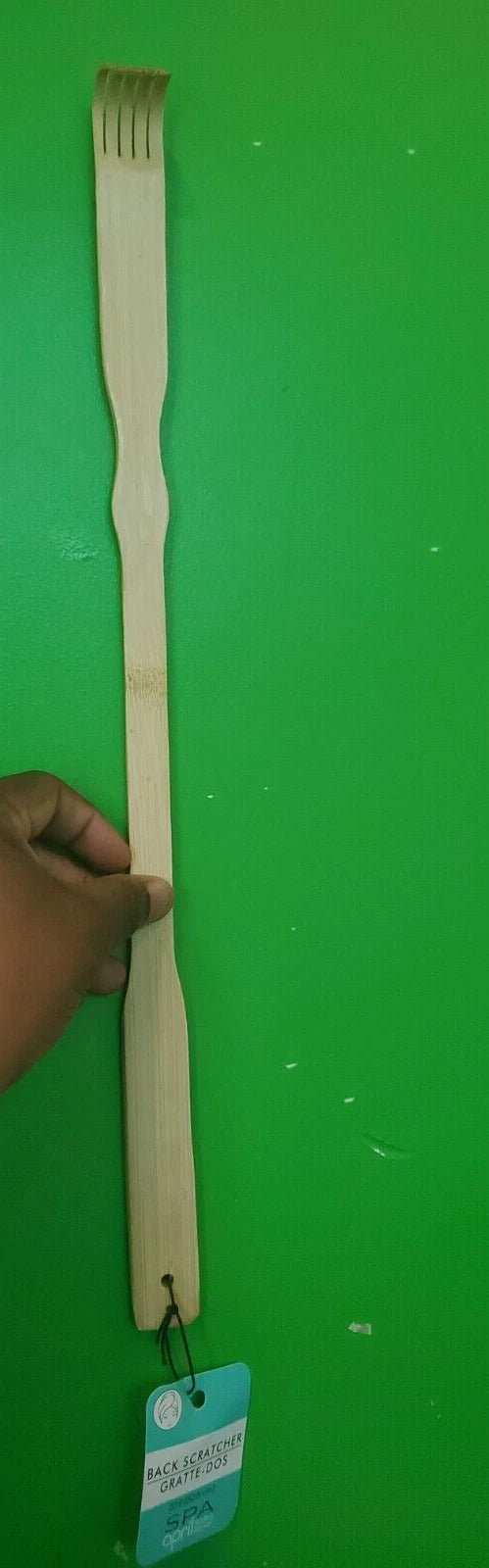 NEW Bamboo Therapeutic Back Scratcher Long Reach wood wooden USA