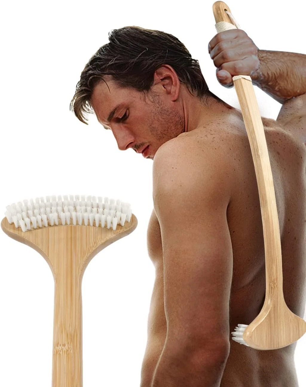 Ergonomic Back Scratcher with Cotton-Wrapped Handle, Perfect Gift for All