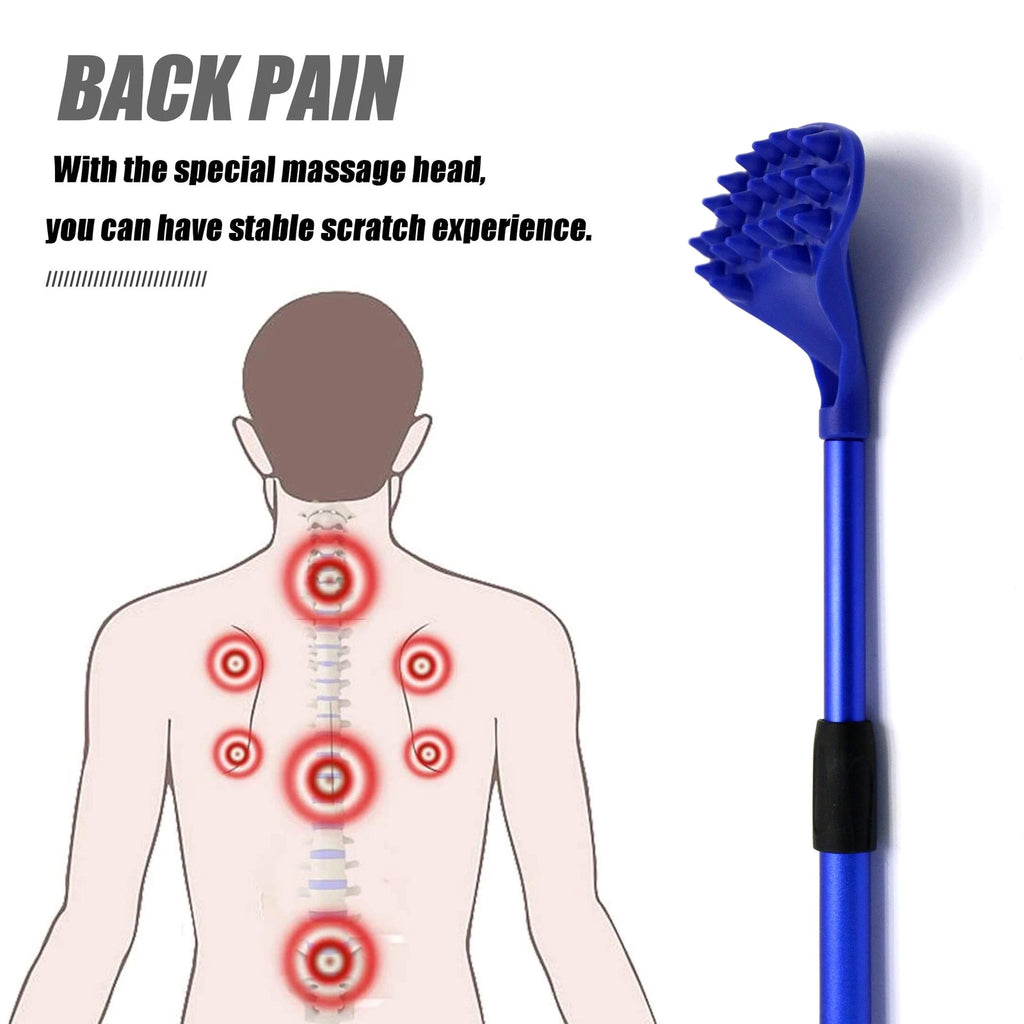 Back Scratcher for Women Men Extendable with Strong ABS Massage Head 21inch B...