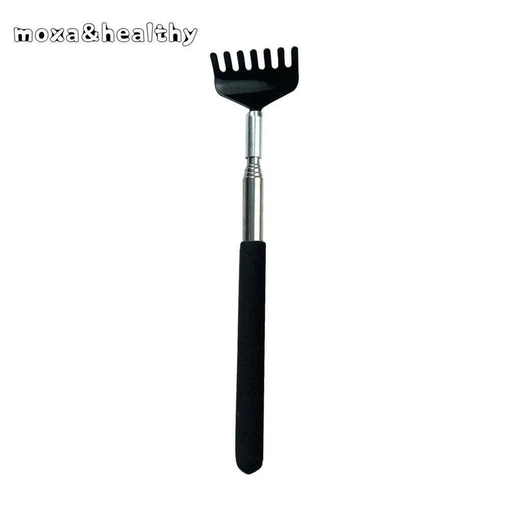 Retractable Back Scratcher Anti Itching Scratch Resistant Stainless Steel