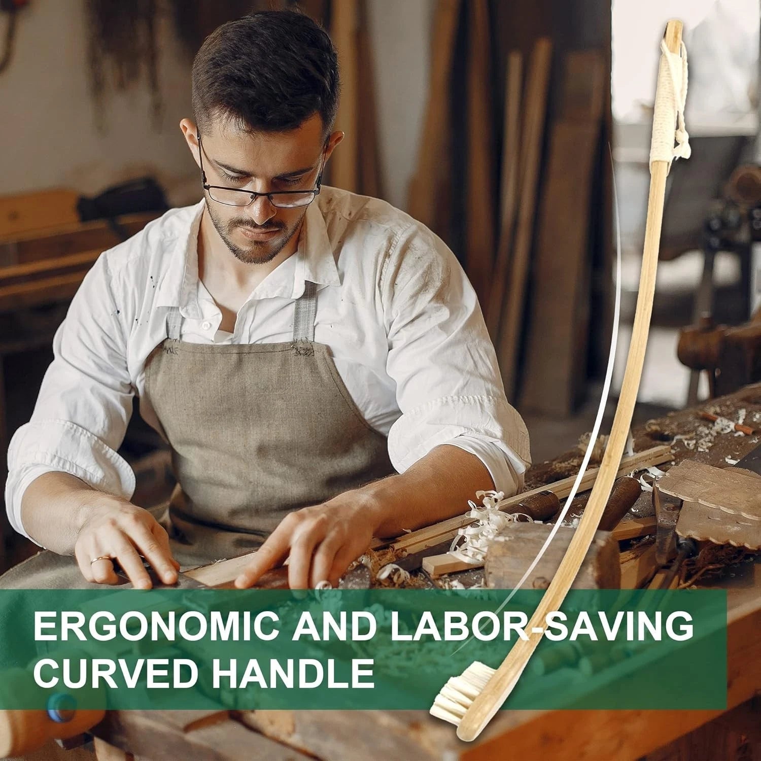 Ergonomic Back Scratcher with Cotton-Wrapped Handle, Perfect Gift for All