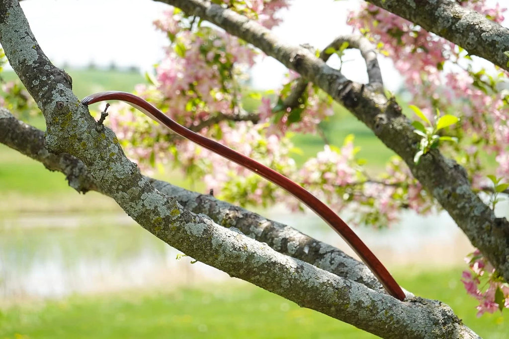 Oversized Wooden Back Scratcher: 18'' Extended Curved Handle