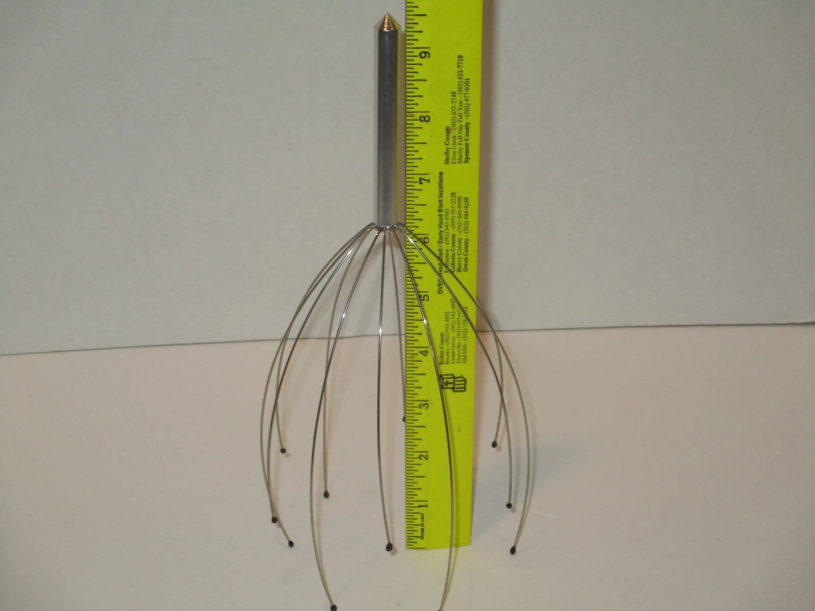 Hand Held Head & Scalp Massager - Octopus Style Scratcher Stress Relief Relaxing