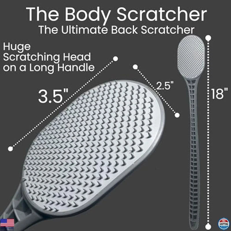 Ultimate Back Scratcher & Scalp Massager - Deep Soothing Itch Reliever