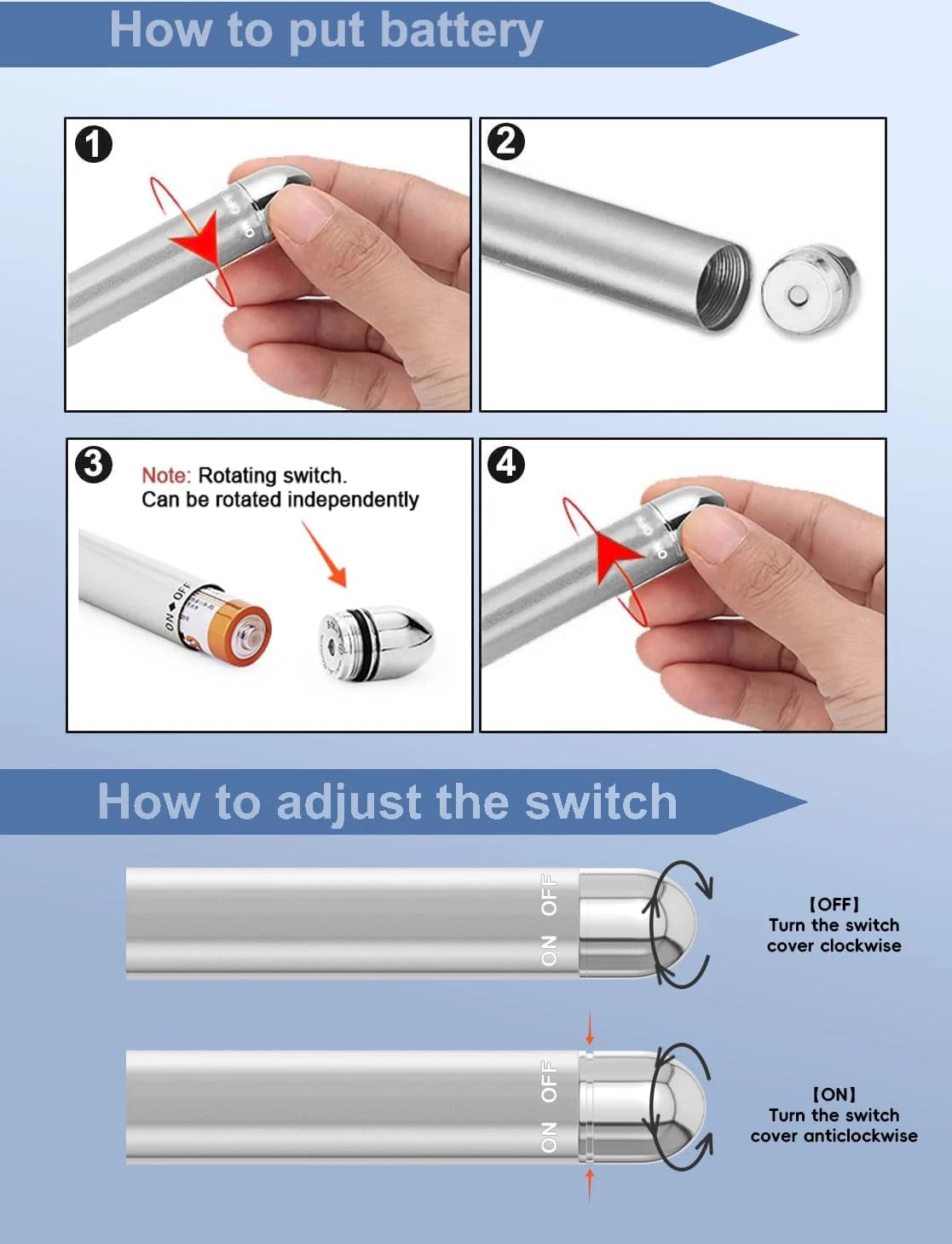 Electric Scalp Massager with 20 Metal Fingers - Head Scratcher Tool