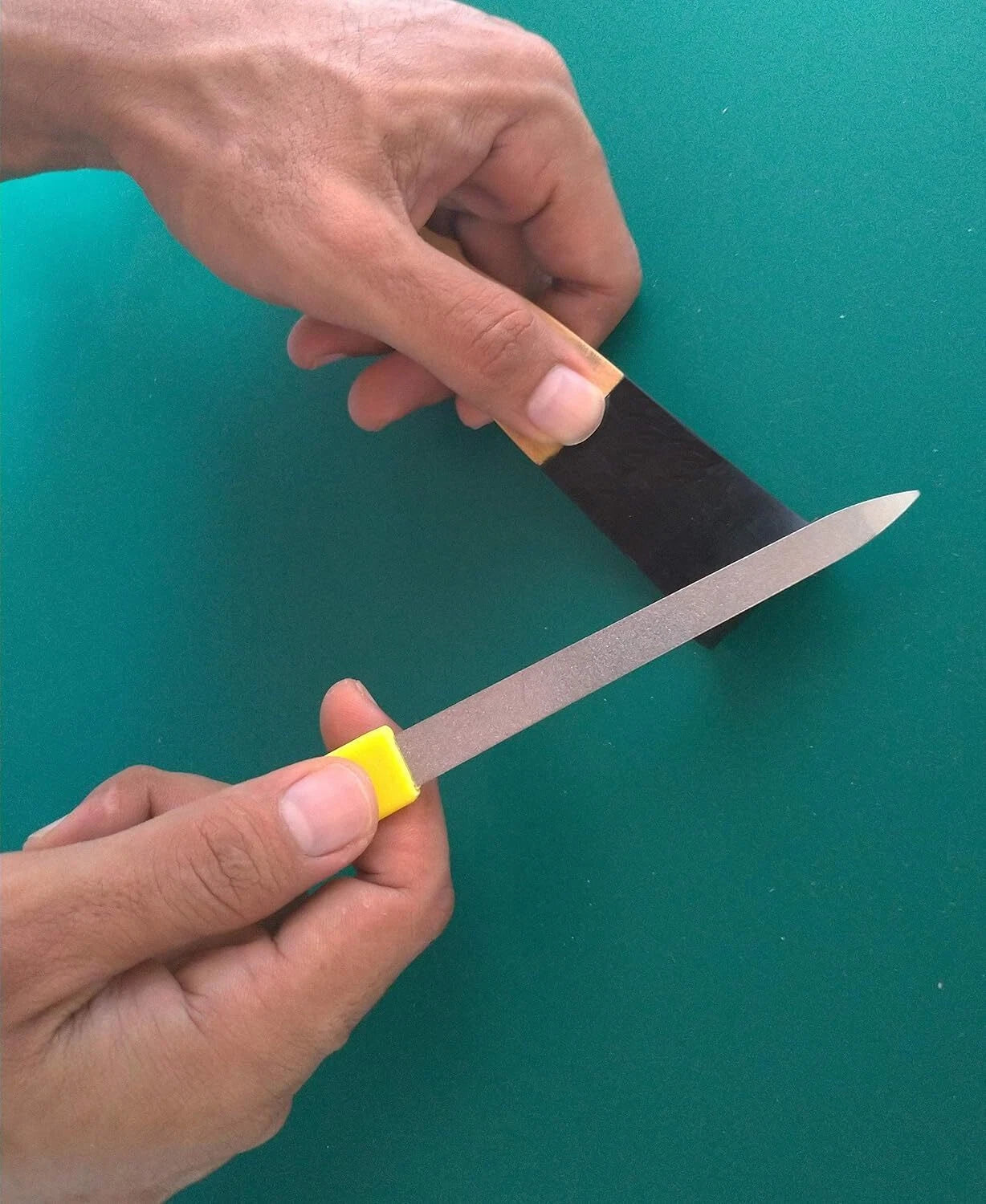 Generic Feels Like Fingernails Buffalo Horn Back Scratcher by Nesha, Wood