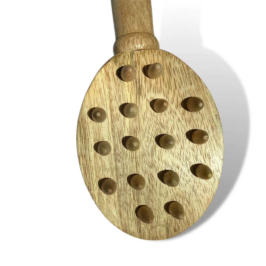 Set of 2 Wooden Back Scratchers, gift for him, gift for her, Handcarved Wood, UK