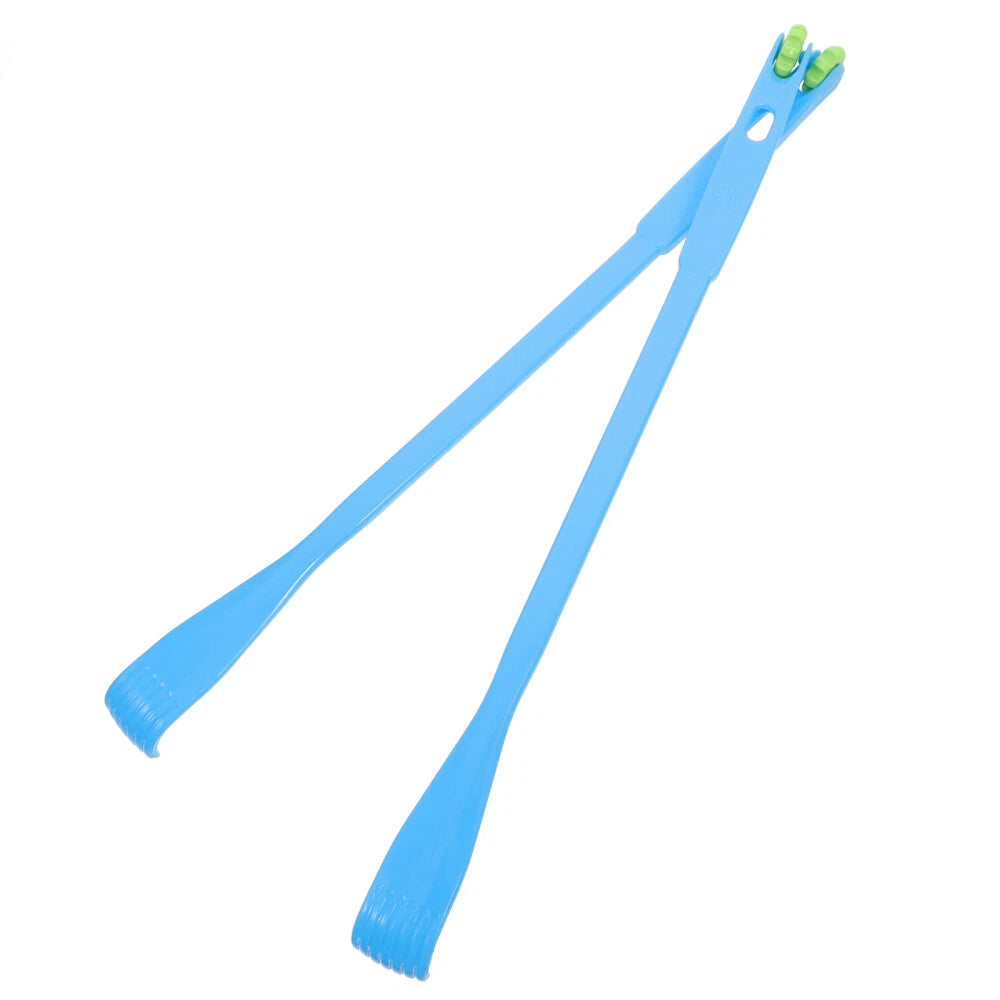 2 Pcs Itch Rake Massager Man Travel Telescopic Back Scratcher Hand Long