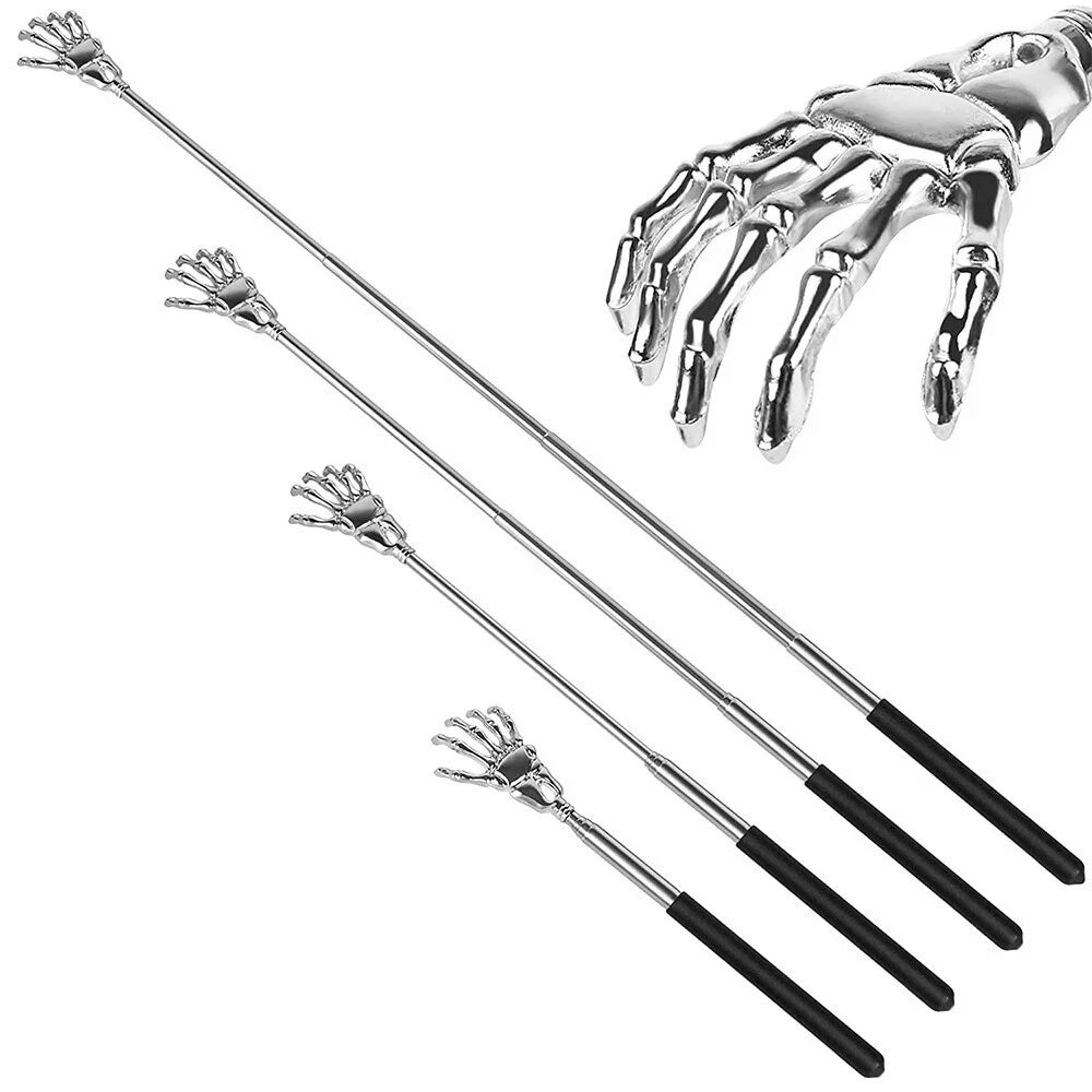 Extendable Back Scratcher Metal Claw Telescoping Backscratcher Massager Extend