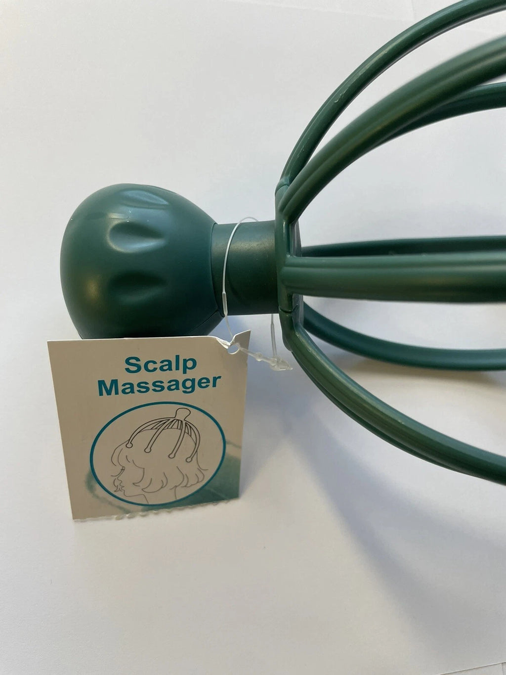 Head Massager/Scratcher, Massaging Scalp Help Relax, Calm Stress, w/ Steel Ball