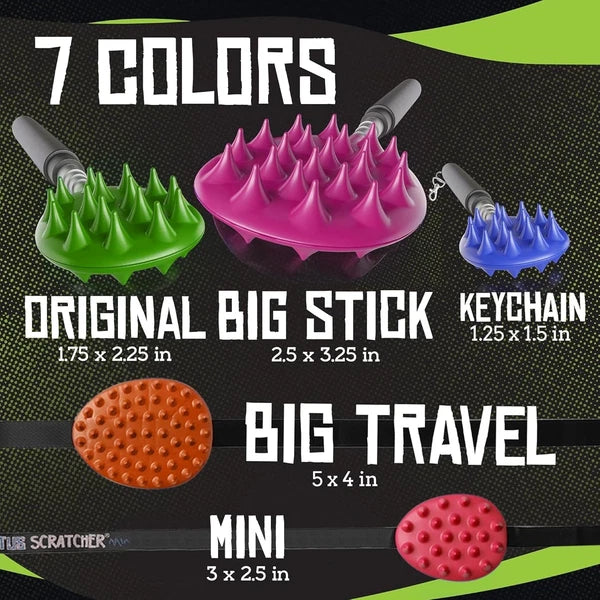 Cactus Scratcher Original Back Scratcher for Itching Relief, 2-Sided Aggressive