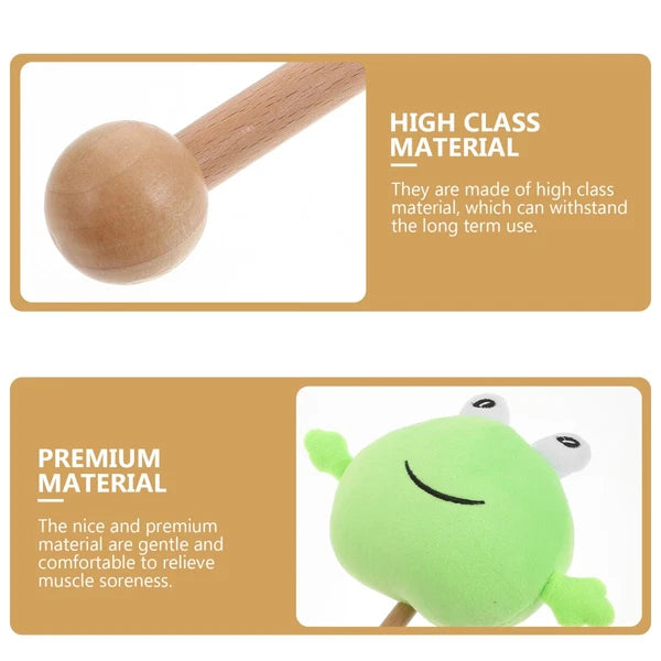 2 Pcs Knock Back Stick Child Scratcher Massager Hammer Knocking Body Massagers