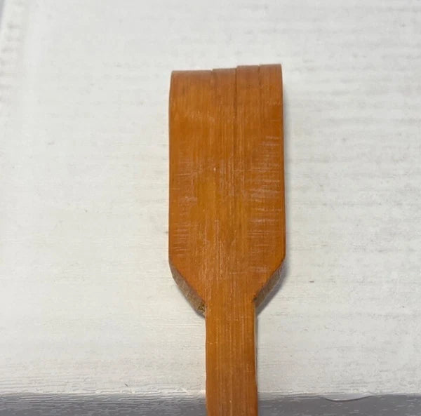 Vintage Handmade Bamboo Back Scratcher With String Loop 17"