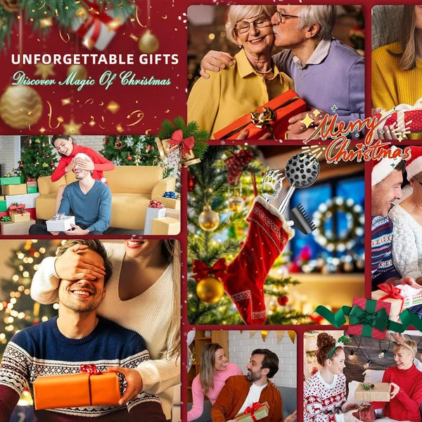 Telescoping Back Scratcher with 4Pcs Detachable Scratching Heads, Gifts for Men