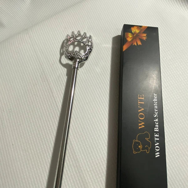 WOVTE 2PC Back Scratcher Portable Extendable Bear Claw Telescopic Hand Massager