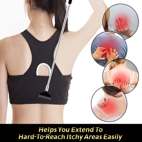 Back Scratcher 3 Pack Different Design Stainless Telescopic Back Scratchers with