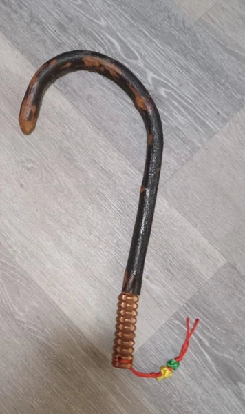 Vintage Hand Carved Wooden Back Massage Scratcher Stick