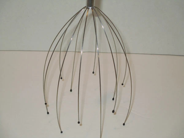 Hand Held Head & Scalp Massager - Octopus Style Scratcher Stress Relief Relaxing