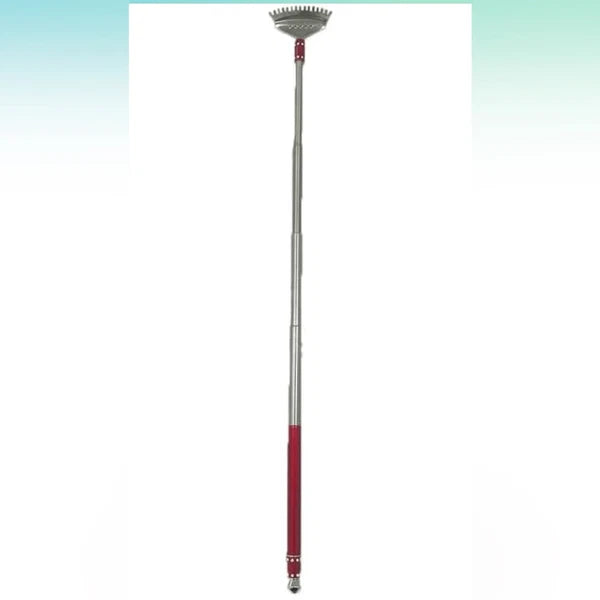 Red Silver Extendable Back Scratcher Ear Wax Remover Screwdriver