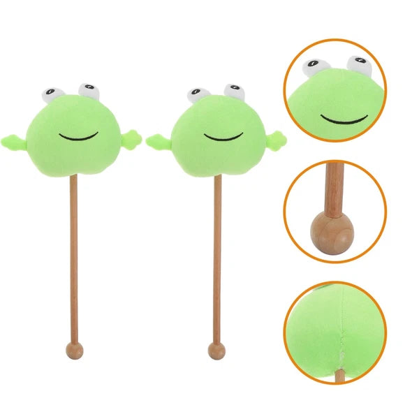 2 Pcs Knock Back Stick Child Scratcher Massager Hammer Knocking Body Massagers