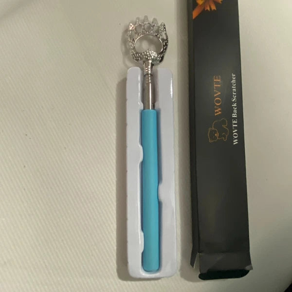 WOVTE 2PC Back Scratcher Portable Extendable Bear Claw Telescopic Hand Massager