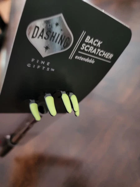 ORIGINAL Black BEAR CLAW Telescopic Back Scratcher Massager Extends to 27"