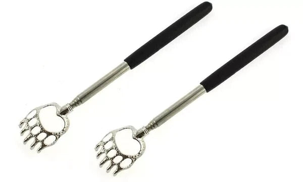 Back Scratcher Metal Telescopic Bear Claw Portable Extendable multi Massager UK