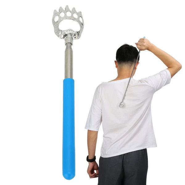 Back Scratcher Metal Telescopic Bear Claw Portable Extendable multi Massager UK
