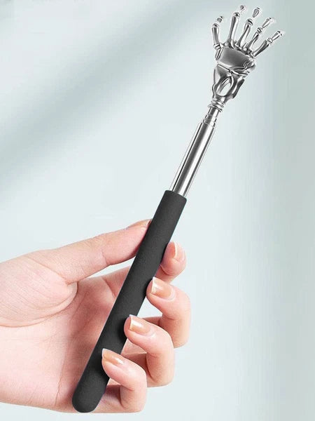 1X EAGLE CLAW BACK SCRATCHER Metal Extendable Metal Massager Telescopic Portable